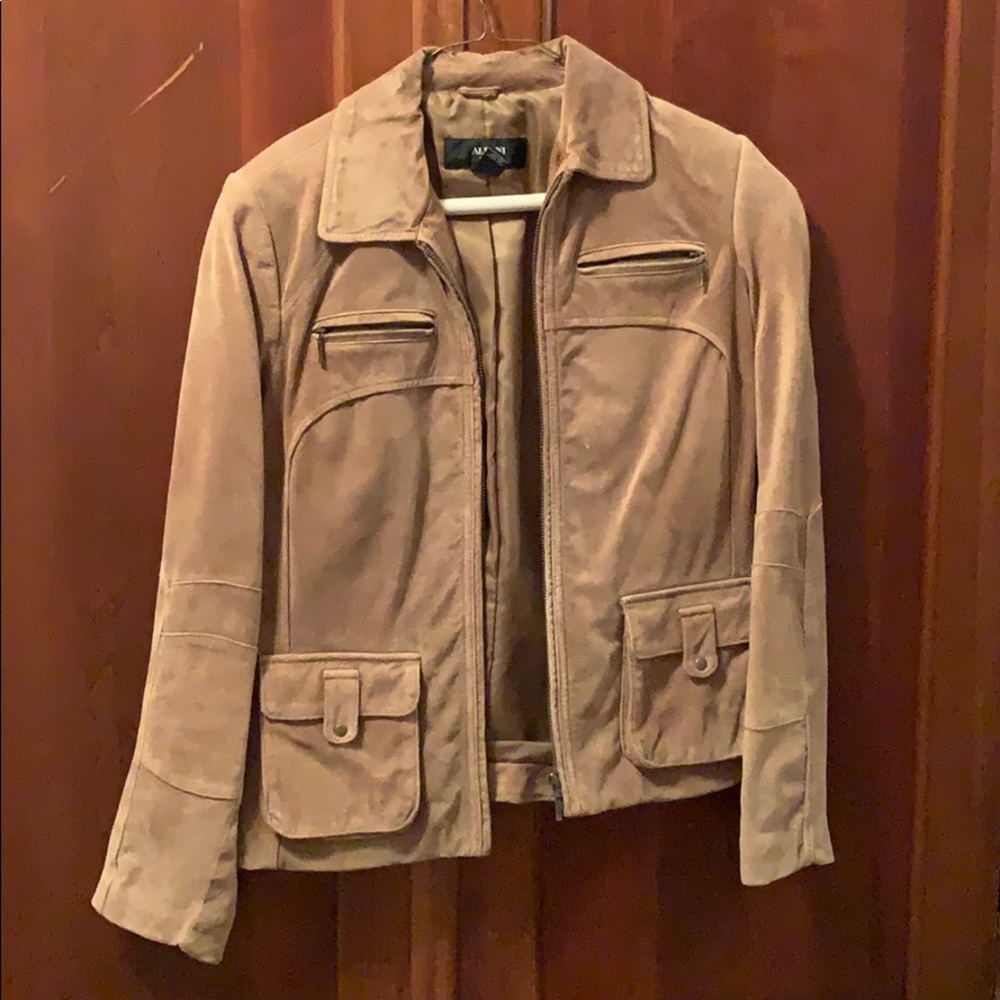 Suede tan jacket